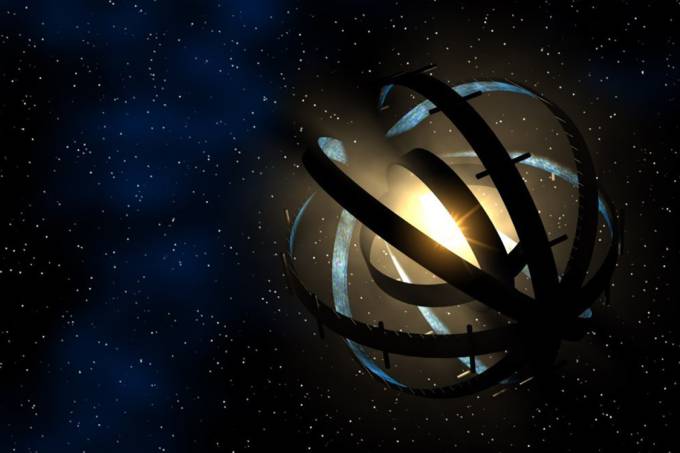 Candidata a portar uma uma Esfera de Dyson, KIC 8462852 apresenta estranha variação de brilho (capnhack.com/Reprodução)