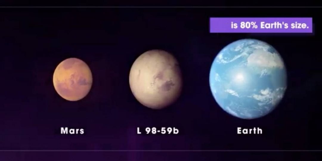 NASA descobre novo planeta com 80% da massa da Terra