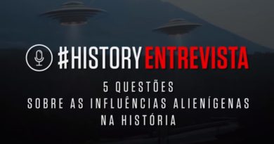 As influências alienígenas na história, tema de webserie do canal de TV History Channel