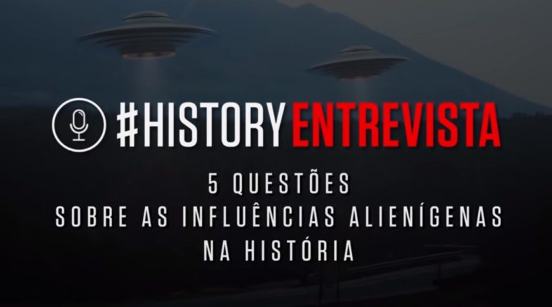 As influências alienígenas na história, tema de webserie do canal de TV History Channel