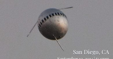 O que é a esfera que sobrevoou San Diego em 2014? Uma esfera estranha sobrevoou a cidade de San Diego em 2014. E foi filmada em alta resolução por um funcionário do Departamento de Defesa.