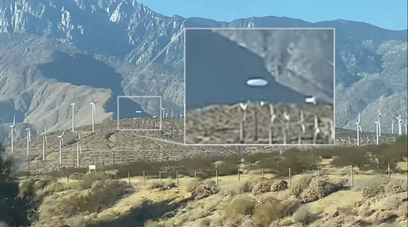 Seria mais um caso de UFO Tic-Tac o objeto filmado na Califórnia (EUA). Foto: reprodução/Youtube - iiiAnon Dimensional