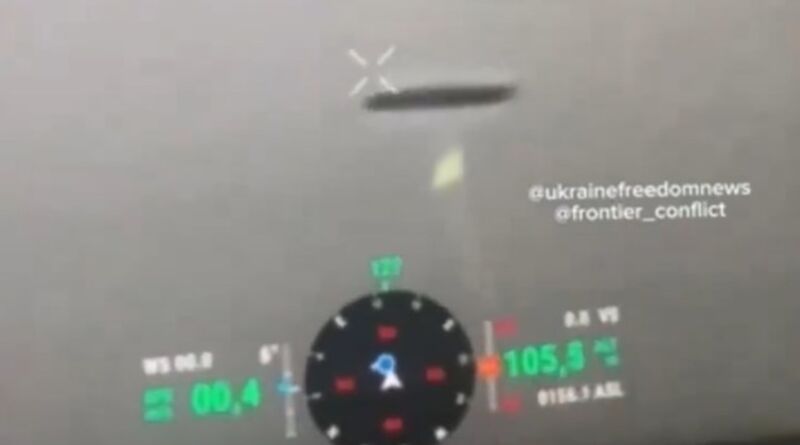UFO capturado em vídeo na Ucrânia (Reprodução/Youtube)